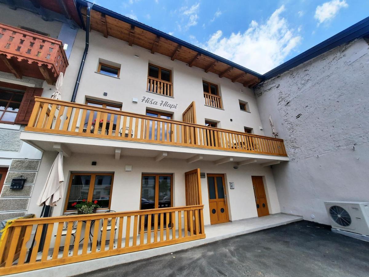 Apartments Hlapi With Spa Kobarid Zewnętrze zdjęcie