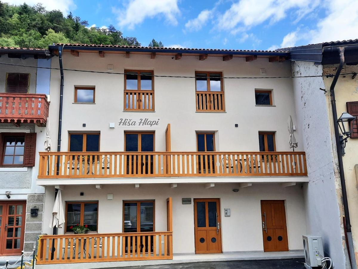 Apartments Hlapi With Spa Kobarid Zewnętrze zdjęcie